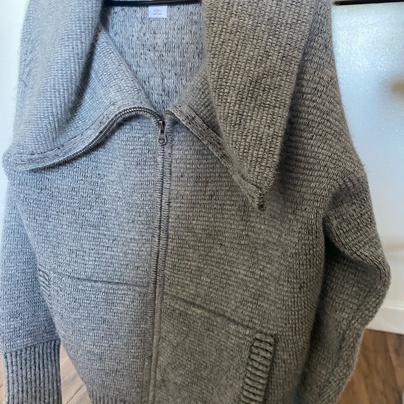 NSF Gray Cowl Neck Sweater - Picture 3 of 4